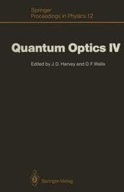 Cover von Quantum Optics IV