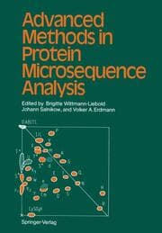 Cover von Advanced Methods in Protein Microsequence Analysis