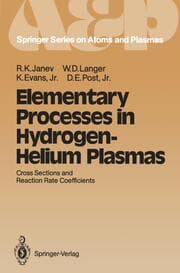 Cover von Elementary Processes in Hydrogen-Helium Plasmas