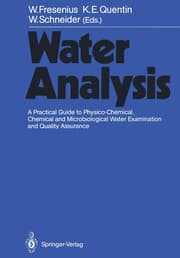 Cover von Water Analysis