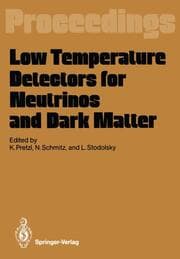 Cover von Low Temperature Detectors for Neutrinos and Dark Matter