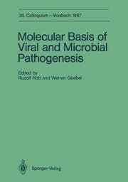 Cover von Molecular Basis of Viral and Microbial Pathogenesis