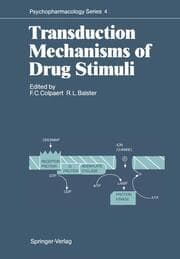 Cover von Transduction Mechanisms of Drug Stimuli