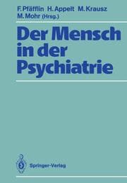 Cover von Der Mensch in der Psychiatrie