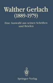 Cover von Walther Gerlach (1889-1979)
