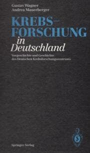Cover von Krebsforschung in Deutschland