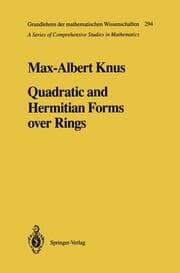 Cover von Quadratic and Hermitian Forms over Rings