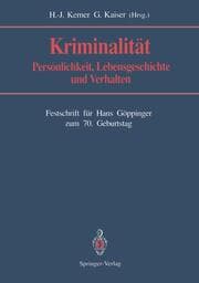 Cover von Kriminalität