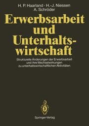 Cover von Erwerbsarbeit und Unterhaltswirtschaft