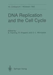 Cover von DNA Replication and the Cell Cycle