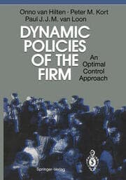 Cover von Dynamic Policies of the Firm