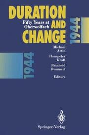 Cover von Duration and Change