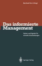 Cover von Das informierte Management