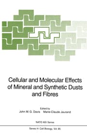 Cover von Cellular and Molecular Effects of Mineral and Synthetic Dusts and Fibres