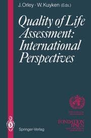 Cover von Quality of Life Assessment: International Perspectives