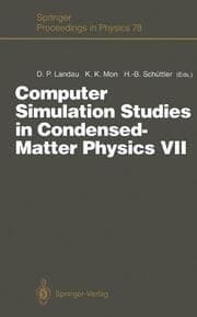 Cover von Computer Simulation Studies in Condensed-Matter Physics VII