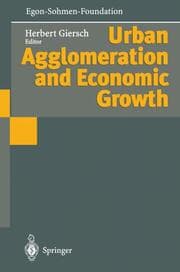 Cover von Urban Agglomeration and Economic Growth