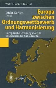 Cover von Europa zwischen Ordnungswettbewerb und Harmonisierung