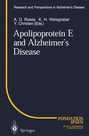 Cover von Apolipoprotein E and Alzheimers Disease