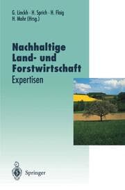 Cover von Nachhaltige Land- und Forstwirtschaft