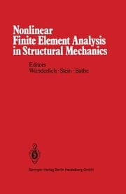 Cover von Nonlinear Finite Element Analysis in Structural Mechanics