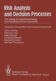 Cover von Risk Analysis and Decision Processes