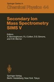 Cover von Secondary Ion Mass Spectrometry SIMS V