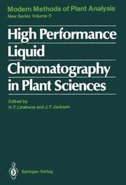 Cover von High Performance Liquid Chromatography in Plant Sciences