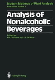 Cover von Analysis of Nonalcoholic Beverages