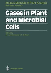 Cover von Gases in Plant and Microbial Cells