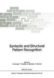 Cover von Syntactic and Structural Pattern Recognition