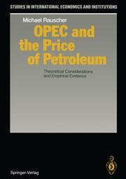 Cover von OPEC and the Price of Petroleum