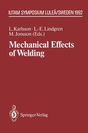 Cover von Mechanical Effects of Welding