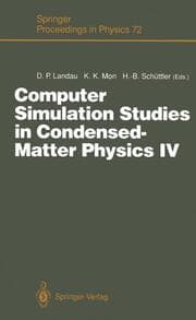Cover von Computer Simulation Studies in Condensed-Matter Physics IV