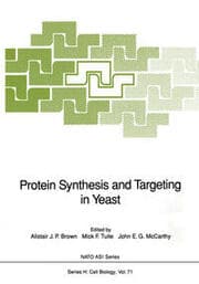 Cover von Protein Synthesis and Targeting in Yeast