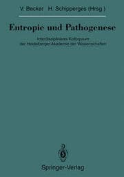 Cover von Entropie und Pathogenese