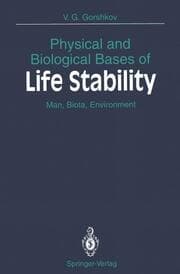 Cover von Physical and Biological Bases of Life Stability