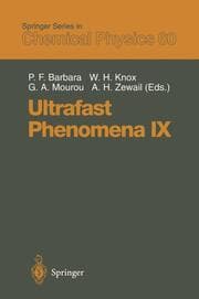 Cover von Ultrafast Phenomena IX