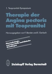 Cover von Therapie der Angina pectoris mit Teopranitol