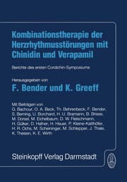Cover von Kombinationstherapie der Herzrhytmusstörungen mit Chinidin und Verapamil