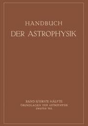 Cover von Grundlagen der Astrophysik