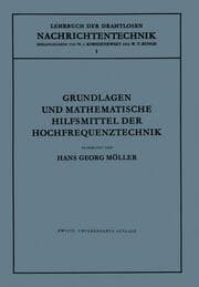 Cover von Grundlagen und Mathematische Hilfsmittel der Hochfrequenztechnik