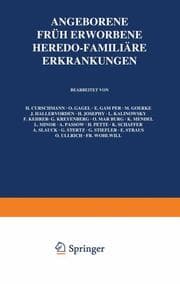 Cover von Angeborene, früh erworbene, heredo-familiäre Erkrankungen 1/2