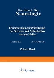 Cover von Erkrankungen der Wirbelsäule des Schädels mit Nebenhöhlen und der Hüllen