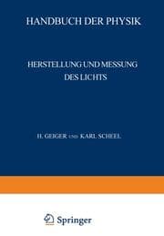 Cover von Herstellung und Messung des Lichts