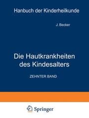Cover von Die Hautkrankheiten des Kindesalters