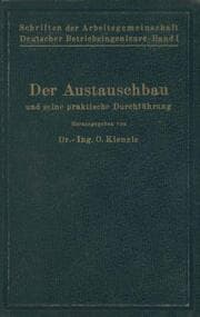 Cover von Schriften der Arbeitsgemeinschaft Deutscher Betriebsingenieure