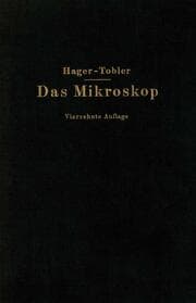 Cover von Das Mikroskop und seine Anwendung