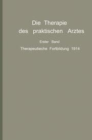 Cover von Die Therapie des praktischen Arztes