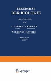 Cover von Ergebnisse der Biologie